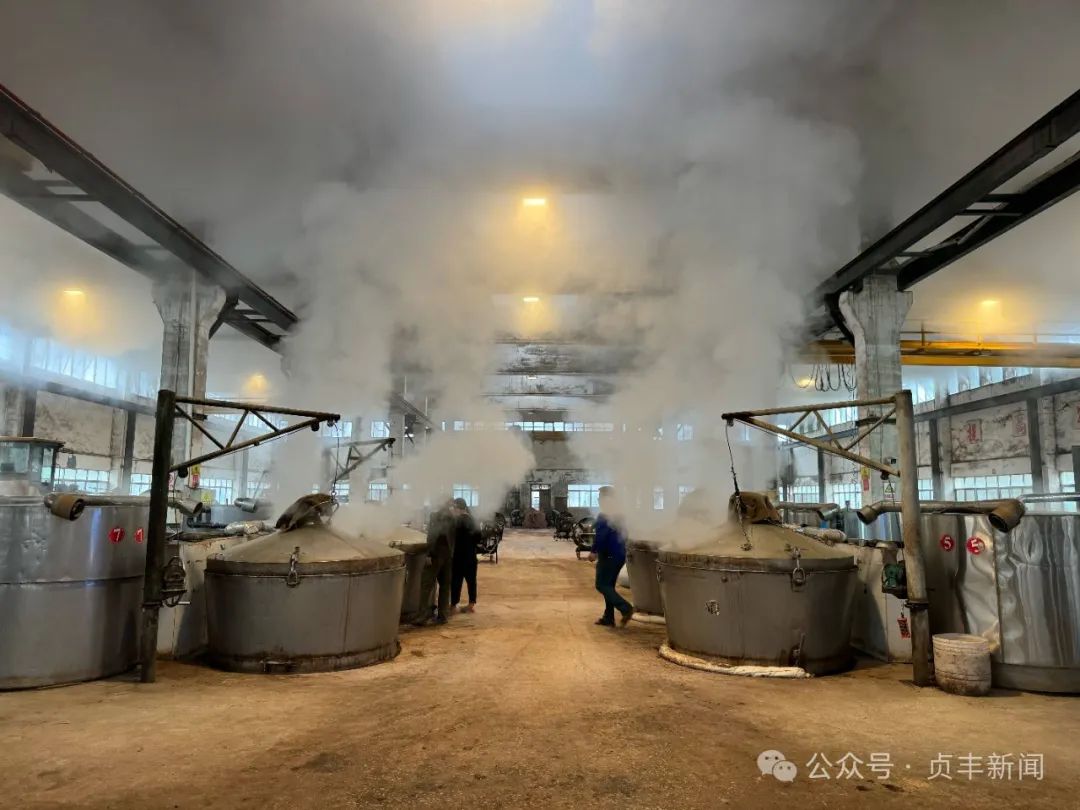 贞丰酒企酿造生产忙 白酒产业飘香谱写新篇章